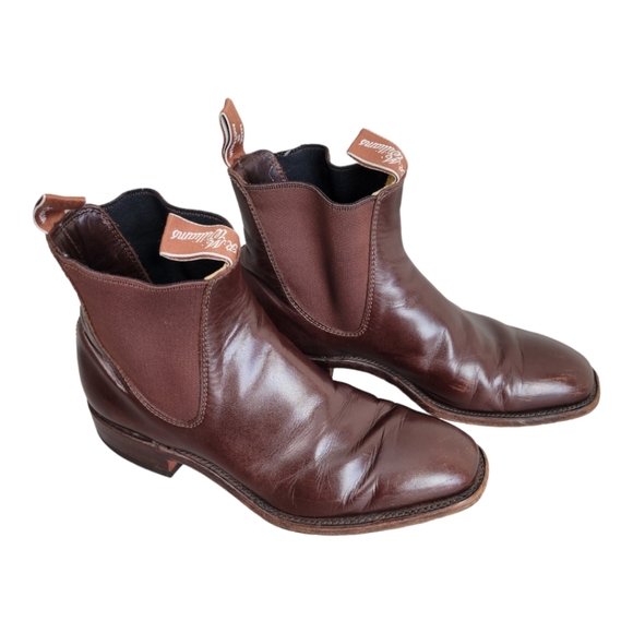 Vintage RM Williams Australian Leather Boot Brown Size 6.5H AUS - Picture 2 of 11